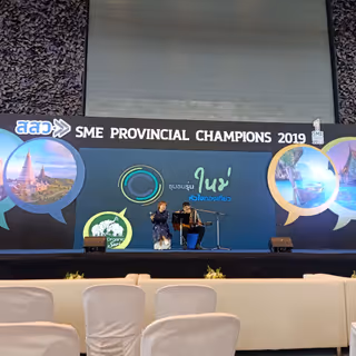 ผลงานบอร์ดนิทรรศการ หจก.ทูบี เรนทอล - 4